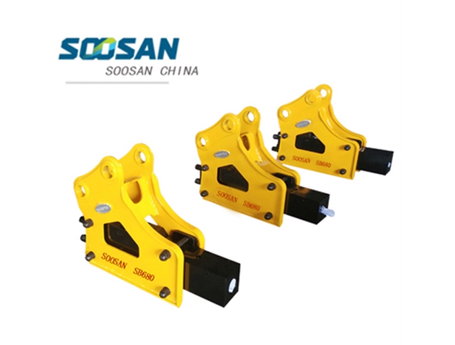 AA grade soosan hydraulic breaker SB40 type hydraulic breaker and soosan hydraulic breaker hammer on selling