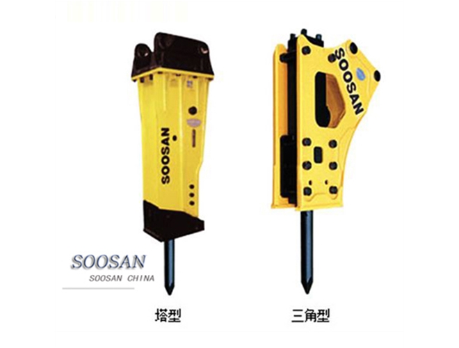 SOOSAN SB81 Hydraulic Breaker 24 ton excavator