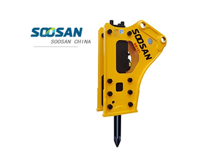 soosan hydraulic rock stone breaker hammer sb121