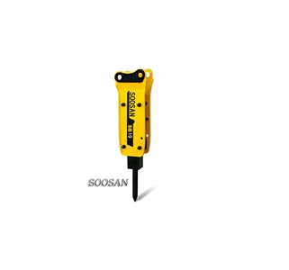 SOOSAN hydraulic breaker SB10 drill rod diameter 40mm, suitable for 0.8-2.5 ton excavator