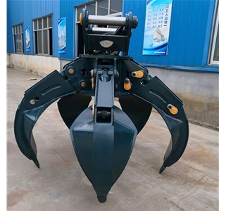 Excavator Grab Stone Grapple Scrap