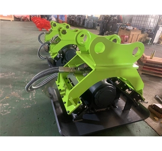 Mini excavator soil vibrator hydraulic plate compactor