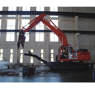 Hydraulic Demolition Shear Excavator Car Shear