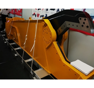 excavator attachment hydraulic pulverizer