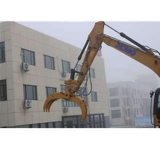 Hydraulic Rotator For Grab Connection Grapple